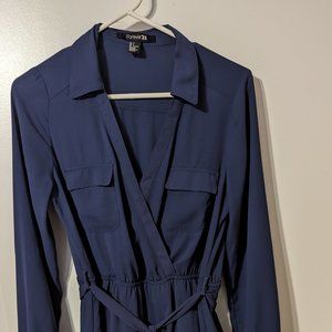 Forever 21 Blue Dress Size Small